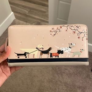 Radley London pink leather wallet